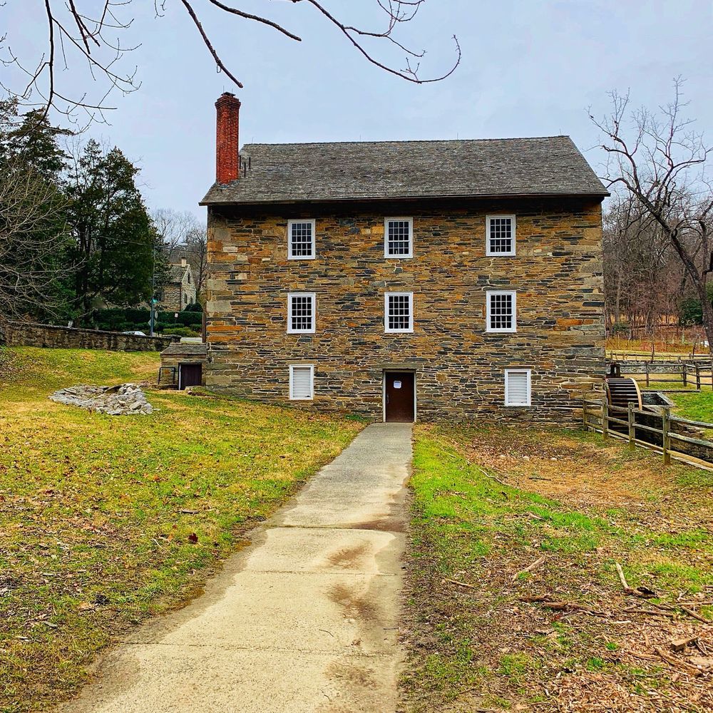 Peirce Mill - Pierce Mill House - Backside; note the distillery off to the left, now an actual residence. - Landmarks & Historical Buildings Near Me - Washington, DC, District of Columbia