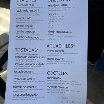 Holbox - Menu - Latin American Near Me - Los Angeles, California Holbox - Menu - Latin American Near Me - Los Angeles, California