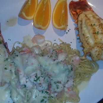 Red Lobster - Lobster with shrimp and lobster pasta and my oranges lol - Seafood Near Me - Union, New Jersey Red Lobster - Lobster with shrimp and lobster pasta and my oranges lol - Seafood Near Me - Union, New Jersey