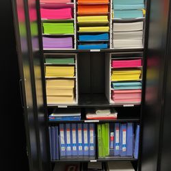 Homefront Organizing - Office supply closet
