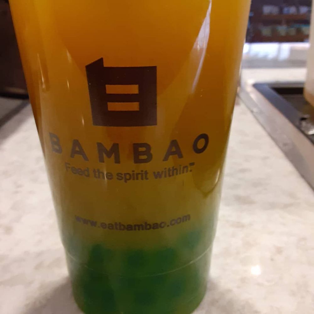 Bambao | Asian Restaurant - My order=mango fruit tea, kiwi boba, less ice, large size - Asian Fusion Near Me - Baltimore, Maryland Bambao | Asian Restaurant - My order=mango fruit tea, kiwi boba, less ice, large size - Asian Fusion Near Me - Baltimore, Maryland