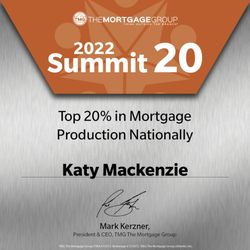 Katy Mackenzie - The Mortgage Group - TMG Summit top 20 for 2022