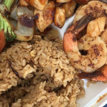 Kento’s - Chicken & Shrimp Combo - Food Trucks Near Me - Junction City, Oregon