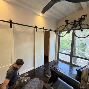 MP Drywall & Remodeling - Built closet,stucco repair on the exterior and hung the barn doors. - Drywall Installation & Repair Near Me MP Drywall & Remodeling - Built closet,stucco repair on the exterior and hung the barn doors. - Drywall Installation & Repair Near Me