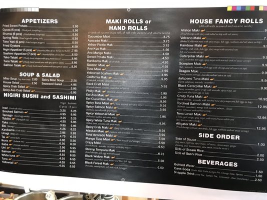 Menu photo 1 New Sushi and Poke Allston, MA