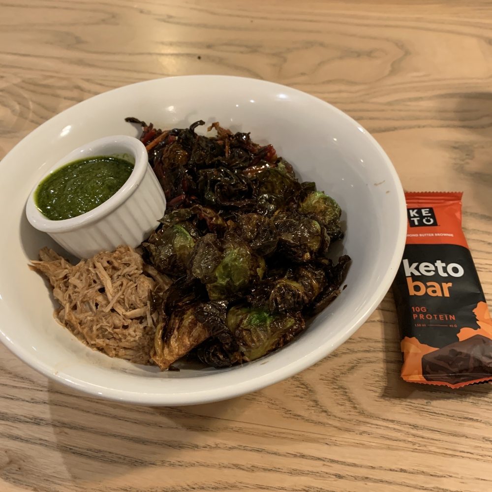 Kitava - Build your own with pork, crispy Brussels, and garlicky kale - Gluten-Free Near Me - San Francisco, California Kitava - Build your own with pork, crispy Brussels, and garlicky kale - Gluten-Free Near Me - San Francisco, California