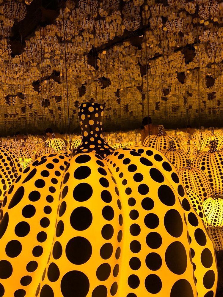 YAYOI KUSAMA ALL THE ETERNAL LOVE I HAVE FOR PUMPKINS 112 NE 41st St, Miami, Florida Art