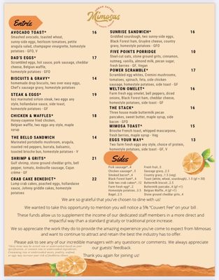 Menu photo 6 Mimosas Denver, CO