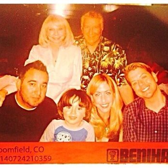 Benihana - Broomfield - Here's the family having an awesome time! - Steakhouses Near Me - Broomfield, Colorado