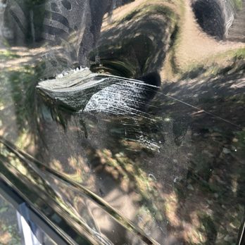 EZ Auto Body - Damage from cement pillar - Mobile Dent Repair Near Me - Roseville, California EZ Auto Body - Damage from cement pillar - Mobile Dent Repair Near Me - Roseville, California