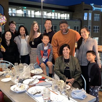 Jekyll Brewing City Center - Hanging with friends on the patio - Breweries Near Me - Alpharetta, Georgia
