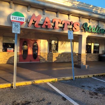 Matt's Italian Cuisine - Pizza Near Me - Jacksonville, Florida