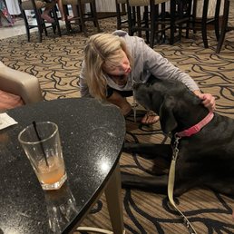 We met friends...