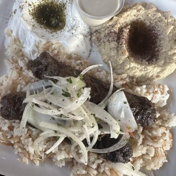Cairo Restaurant & Cafe - Kufta Kabab Entree - Hookah Bars Near Me - Anaheim, California Cairo Restaurant & Cafe - Kufta Kabab Entree - Hookah Bars Near Me - Anaheim, California