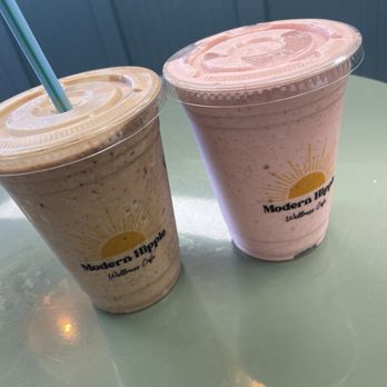 Modern Hippie Cafe - Strong start and wild woman with added banana - Juice Bars & Smoothies Near Me - Bonney Lake, Washington Modern Hippie Cafe - Strong start and wild woman with added banana - Juice Bars & Smoothies Near Me - Bonney Lake, Washington