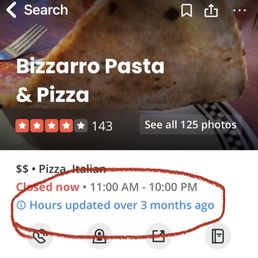 Incorrect hours for this location Incorrect hours for this location