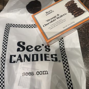See's Candies - Orange & chocolate wafers - Candy Stores Near Me - Henderson, Nevada See's Candies - Orange & chocolate wafers - Candy Stores Near Me - Henderson, Nevada