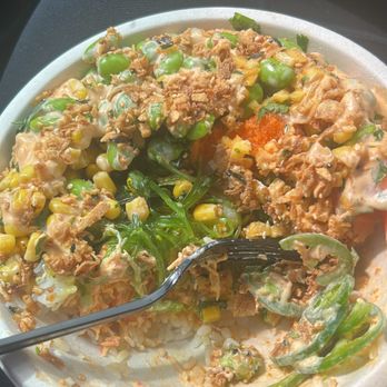 Poke Loulu - My picture does not do it justice.  It's so good! - Poke Near Me - Burbank, California