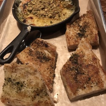 M3 Restaurant - Brie, mango, pistachio and curry skillet with sourdough toast. Life changing, seriously!! - Italian Near Me - Reno, Nevada