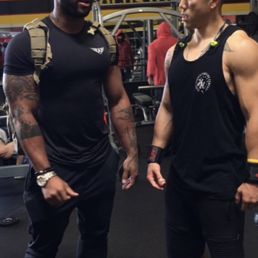 Convo in-between sets with one of the strongest and most athletic guys in the fitness industry, Terron Beckham Convo in-between sets with one of the strongest and most athletic guys in the fitness industry, Terron Beckham