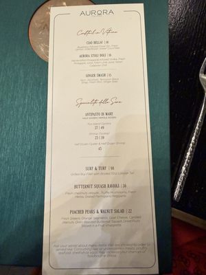 Menu photo 4 Aurora West Bloomfield Township, MI
