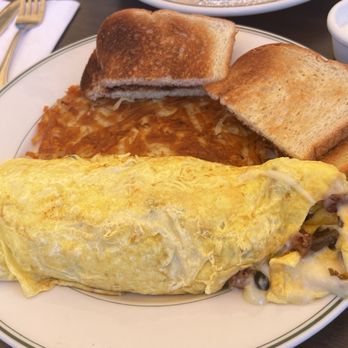 My Breakfast House - Build your own omelette with hash browns and white toast - Breakfast & Brunch Near Me - San Carlos, California My Breakfast House - Build your own omelette with hash browns and white toast - Breakfast & Brunch Near Me - San Carlos, California