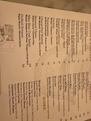 Menu photo 2 Pigeon and Whale New Orleans, LA Menu photo 2 Pigeon and Whale New Orleans, LA