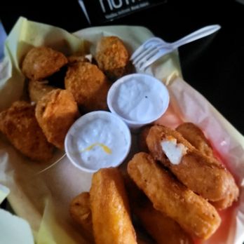 Old Tavern Bar & Grill - Fried mozzarella sticks and poppers.... hot and crispy and hit the spot!! - Dive Bars Near Me - Sacramento, California Old Tavern Bar & Grill - Fried mozzarella sticks and poppers.... hot and crispy and hit the spot!! - Dive Bars Near Me - Sacramento, California