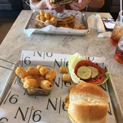 9North Grill & Watering Hole - Boujee grilled cheese, fried chicken sandwich