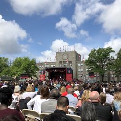 St John's University - Beautiful 2018 graduation ceremony on the great lawn
