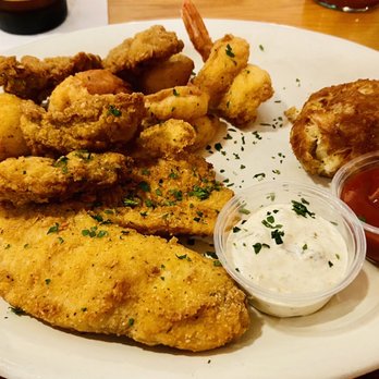 Angie's Seafood - Fried Fisherman's Platter - Seafood Near Me - Baltimore, Maryland