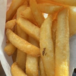 Very hard and burnt fries
