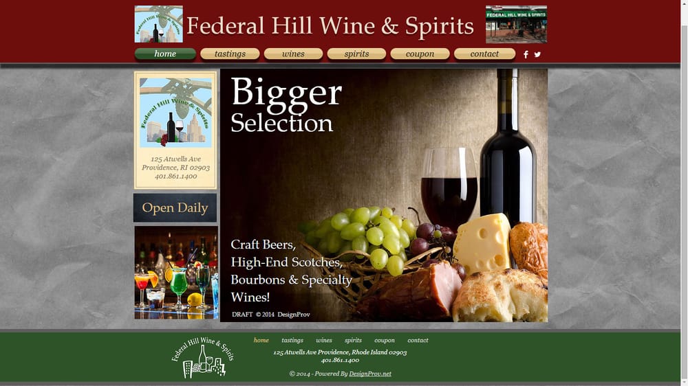 FEDERAL HILL WINE & SPIRITS 10 Reviews 125 Atwells Ave, Providence