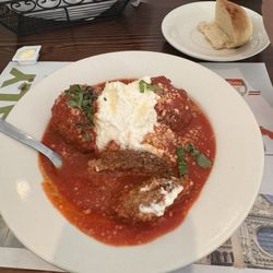 Amore Italian Pizza & Restaurant - Side order of meatballs with ricotta and basil