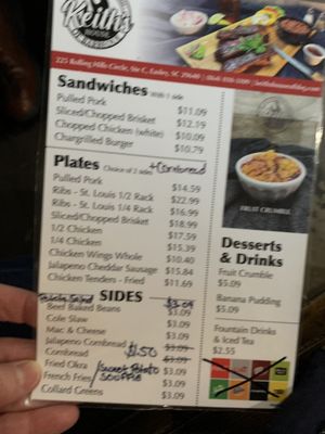 Menu photo 1 Keith’s House of BBQ Easley, SC Menu photo 1 Keith’s House of BBQ Easley, SC