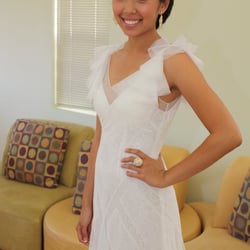 Prom hair and makeup for Kristine by Emme.