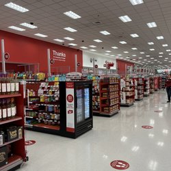 Target - Only one open checkout (unless you self-checkout).