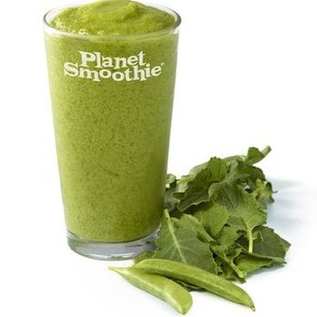 Planet Smoothie - a glass of green smoothie - Juice Bars & Smoothies Near Me - Roswell, Georgia