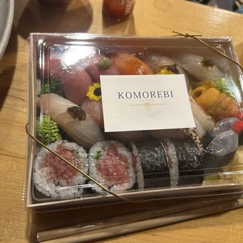 Komorebi - Nigiri bento box - Sushi Bars Near Me - Boston, Massachusetts
