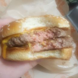 I got home, opened my food, and my burger was RAW.  Never going there again.