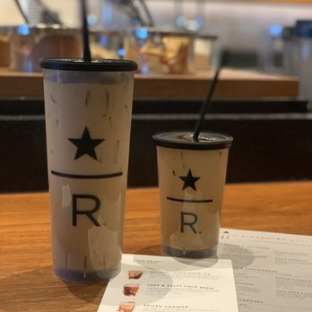 Starbucks Reserve - Iced Hazelnut Bianco Lattes. - Coffee & Tea Near Me - Austin, Texas Starbucks Reserve - Iced Hazelnut Bianco Lattes. - Coffee & Tea Near Me - Austin, Texas