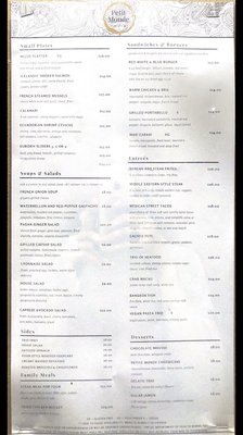 Menu photo 8 Petit Monde Bistro & Cafe Washington, DC, DC Menu photo 8 Petit Monde Bistro & Cafe Washington, DC, DC