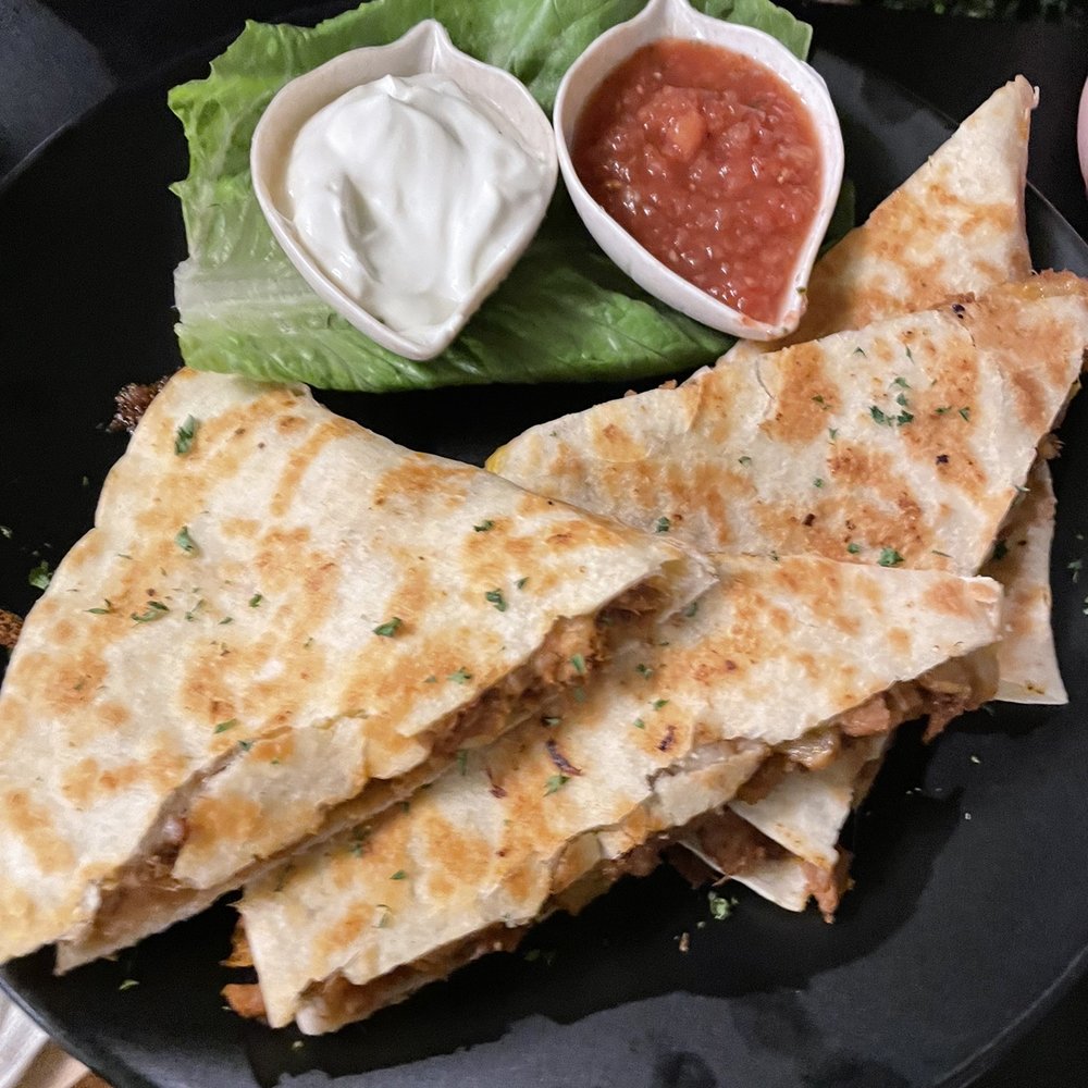 Elli’s Backyard - Pulled Pork Quesadilla - American Near Me - Red Bank, New Jersey Elli’s Backyard - Pulled Pork Quesadilla - American Near Me - Red Bank, New Jersey