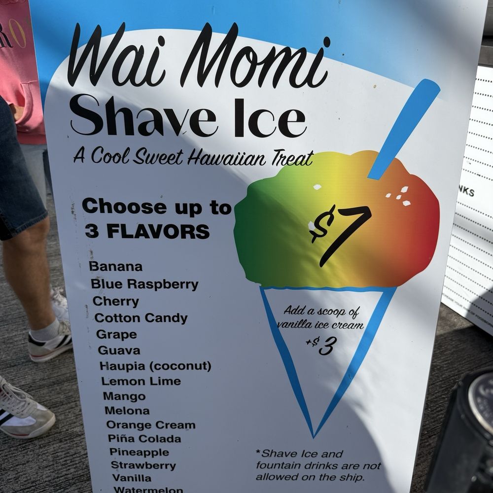 Wai Momi - False advertising! Expensive for what you get! - Shaved Ice Near Me Wai Momi - False advertising! Expensive for what you get! - Shaved Ice Near Me
