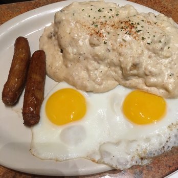 The Satellite Diner - Biscuit and Gravy breakfast. The sausage gravy is delicious. - Breakfast & Brunch Near Me - Spokane, Washington The Satellite Diner - Biscuit and Gravy breakfast. The sausage gravy is delicious. - Breakfast & Brunch Near Me - Spokane, Washington