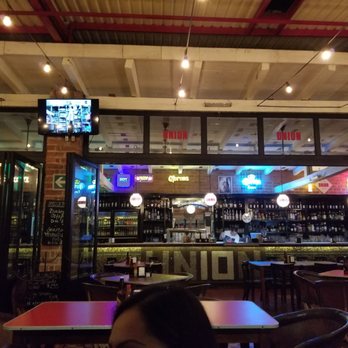 Cervecería Unión - Bar, Restaurant is open air on the Malecon. - Beer Bar Near Me - Puerto Vallarta, JAL