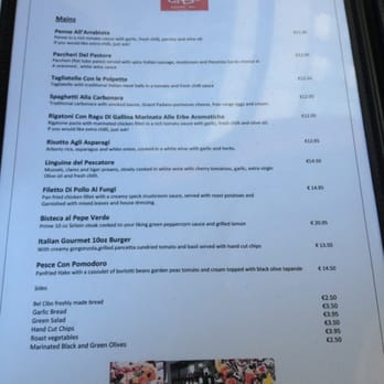 Bel Cibo Citywest - Mains - Italian Near Me - Smithfield, D Bel Cibo Citywest - Mains - Italian Near Me - Smithfield, D
