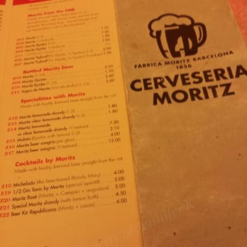 Moritz - Seafood Near Me - Barcelona, B
