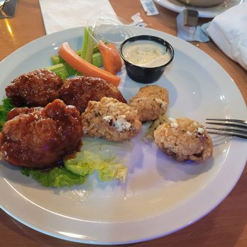 MJ's Restaurant Bar & Grill - Boneless Chipotle BBQ and garlic parm wings. It was ok. - American Near Me - Bayville, New Jersey MJ's Restaurant Bar & Grill - Boneless Chipotle BBQ and garlic parm wings. It was ok. - American Near Me - Bayville, New Jersey
