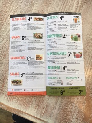 Menu photo 4 Tropical Smoothie Cafe Fort Worth, TX